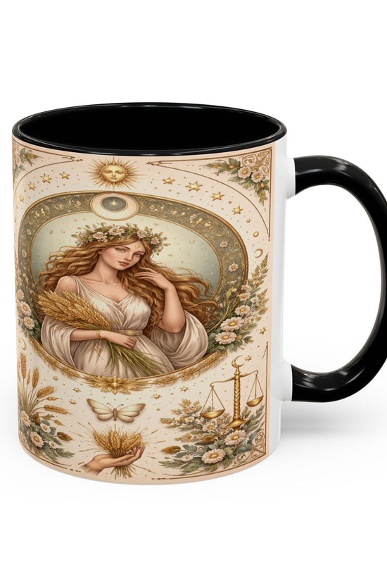 Celestial Virgo Coffee Mug 11oz/15 oz by Grace Canvas Shop