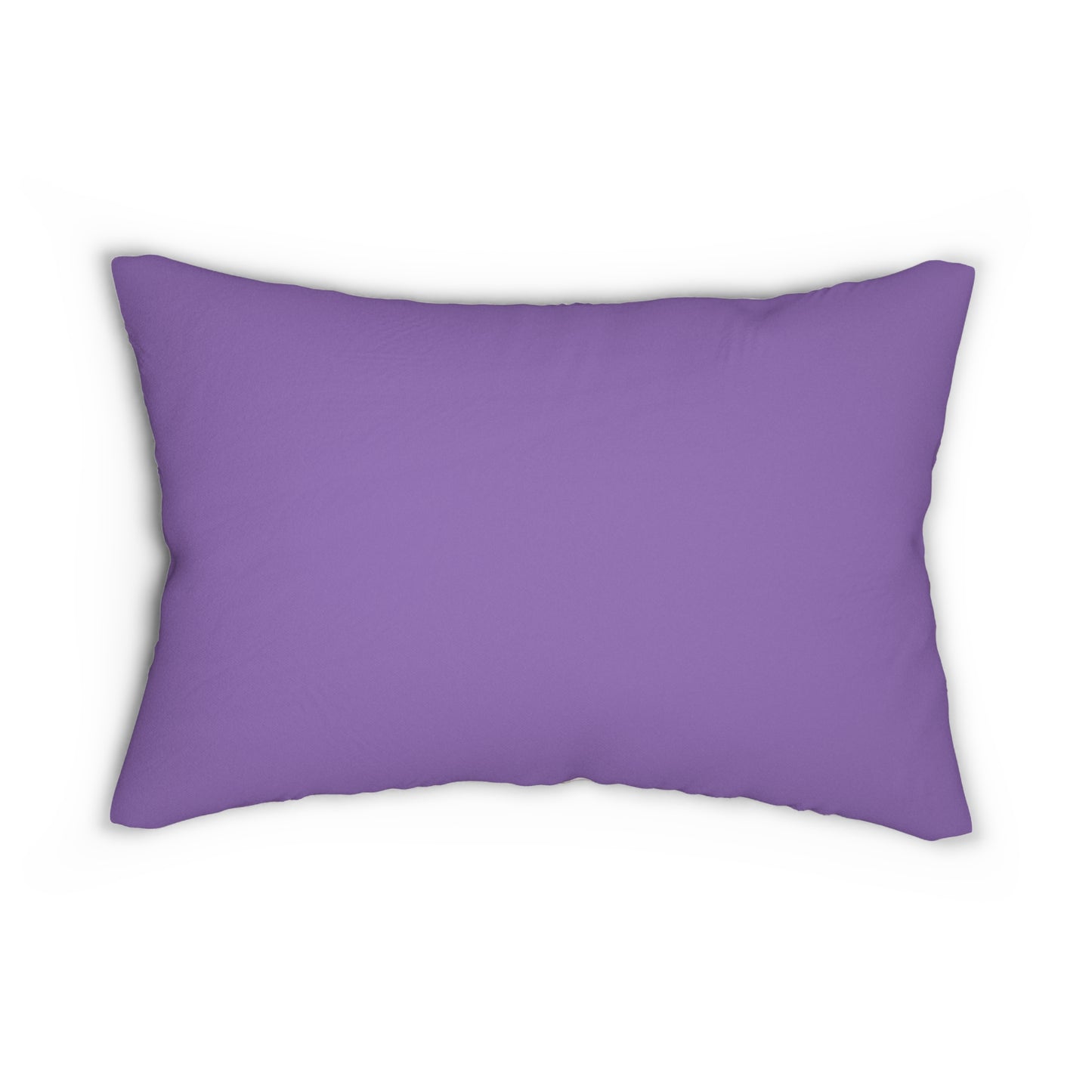 Floral Lavender Lumbar Pillow — Soft Pink Blossom Decorative Accent