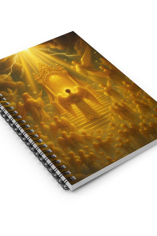 Angels Spiral Notebook (Ruled) by Grace Canvas.shop