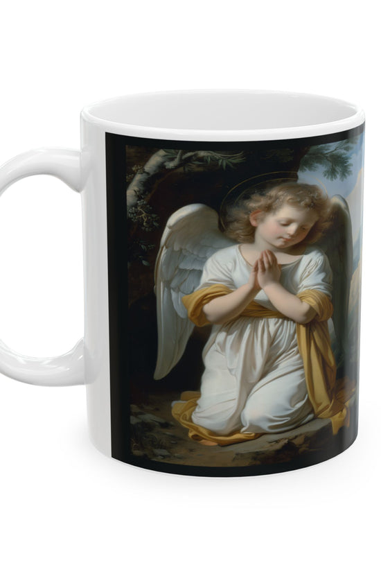 Inspirational Angel Ceramic Mug (11oz/15oz) by Grace Canvas.shop