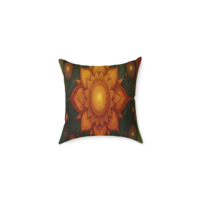 Bohemian Sun Square Pillow