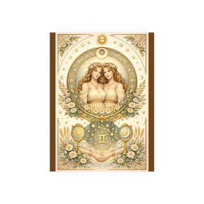 Celstial Gemini Zodiac Art Poster
