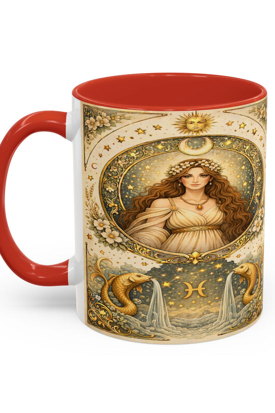 Celestrial Pisces Zodiac Coffee Mug by Grace Canvas Shop
