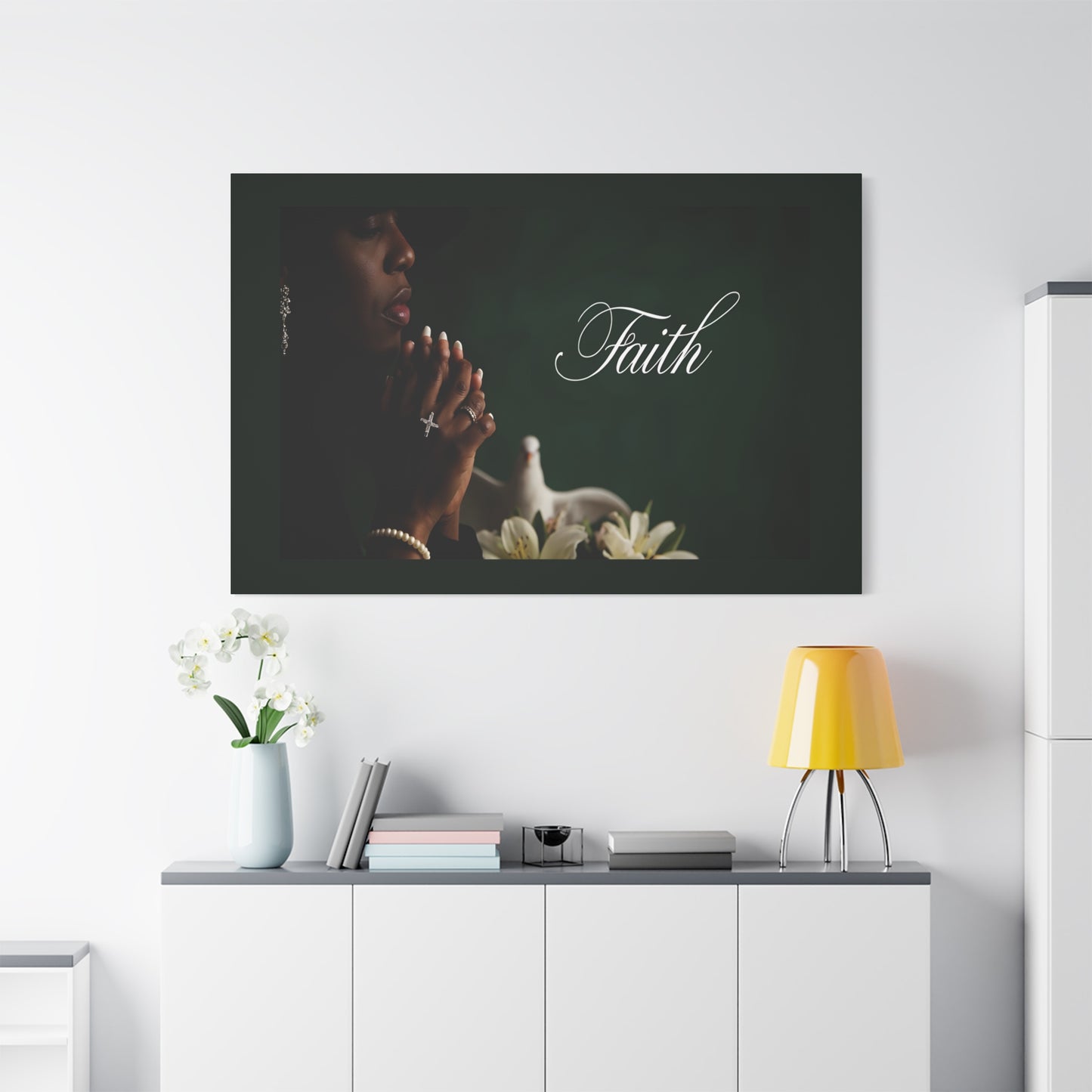 Faith 34 Women's Inspiration Canvas Wall Art by Grace Canvas