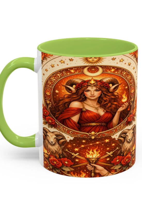 Celestial Aries Coffee Mug (11/15oz) by Grace Canvas Shop