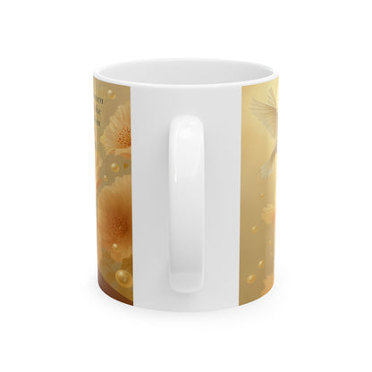 Isaiah 62:3 Inspirational Prayer Ceramic Mug, 11oz, 15oz by Grace Canvas.shop