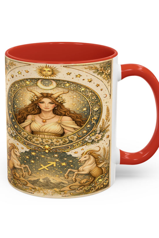 Celestial Capricorn Coffee Mug by Grace Canvas Shop