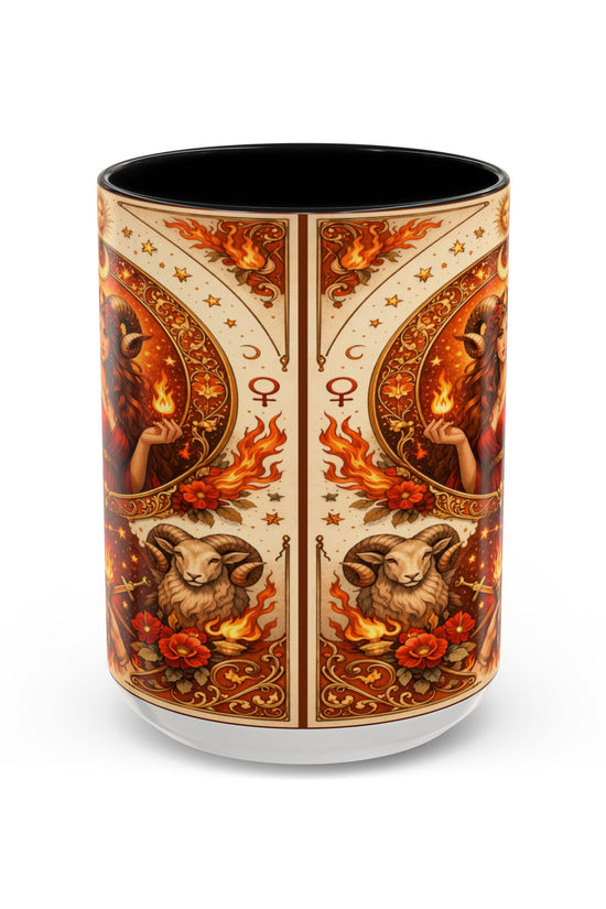 Celestial Aries Coffee Mug (11/15oz) by Grace Canvas Shop