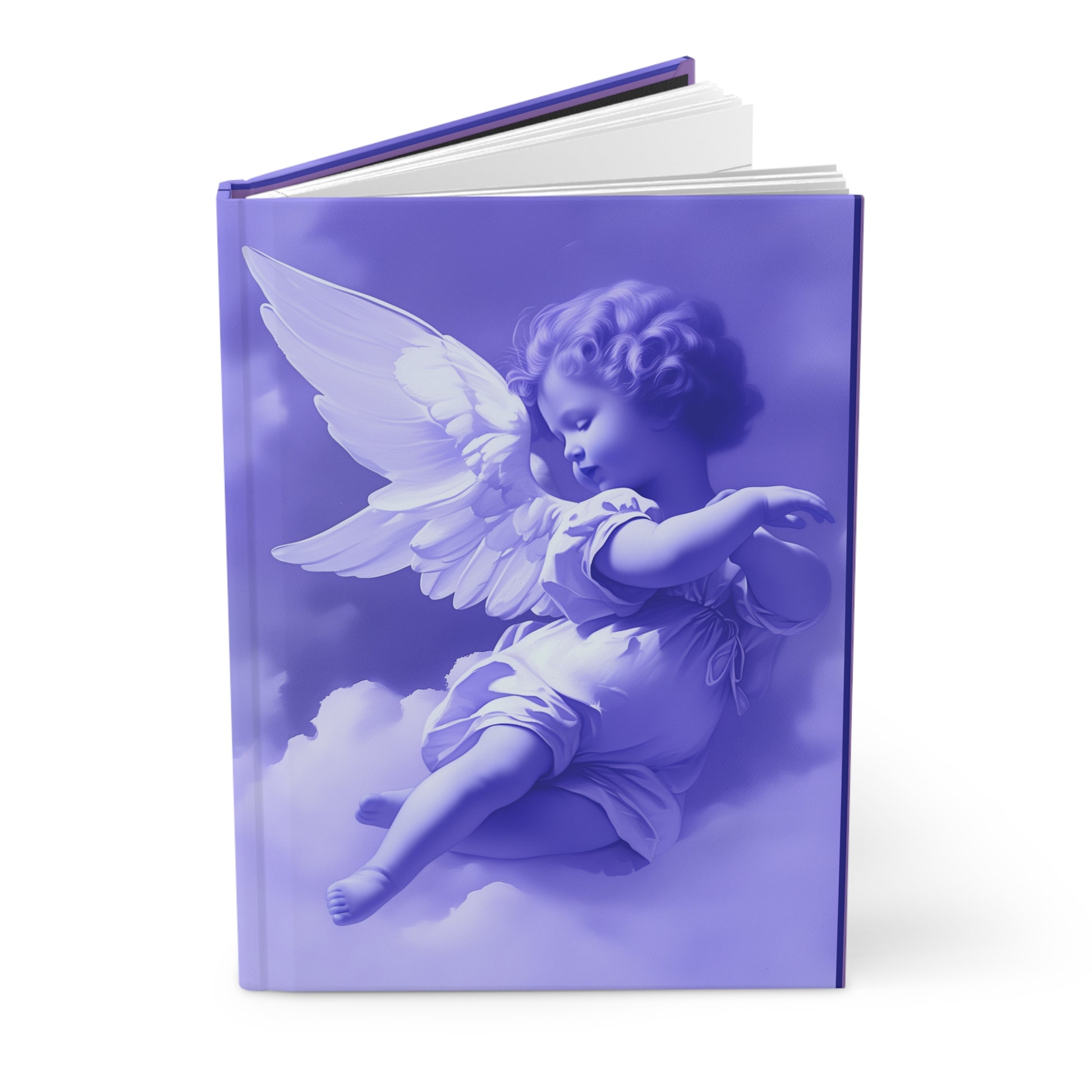 Angel Cherub Hardcover Personal Journal by Grace Canvas