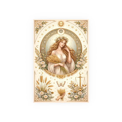Celestial Virgo Art Print - Archival Matte Poster