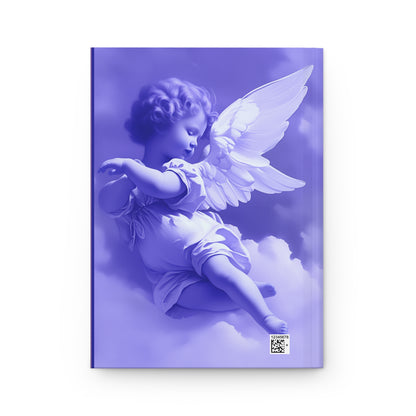 Angel Cherub Hardcover Personal Journal by Grace Canvas
