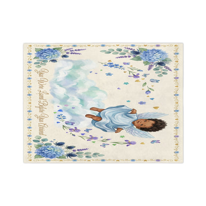 Boy  -You Were Loved Before You Arrived Nursery Throw