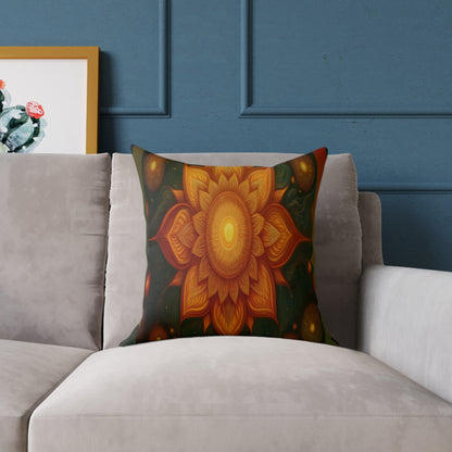 Bohemian Sun Square Pillow
