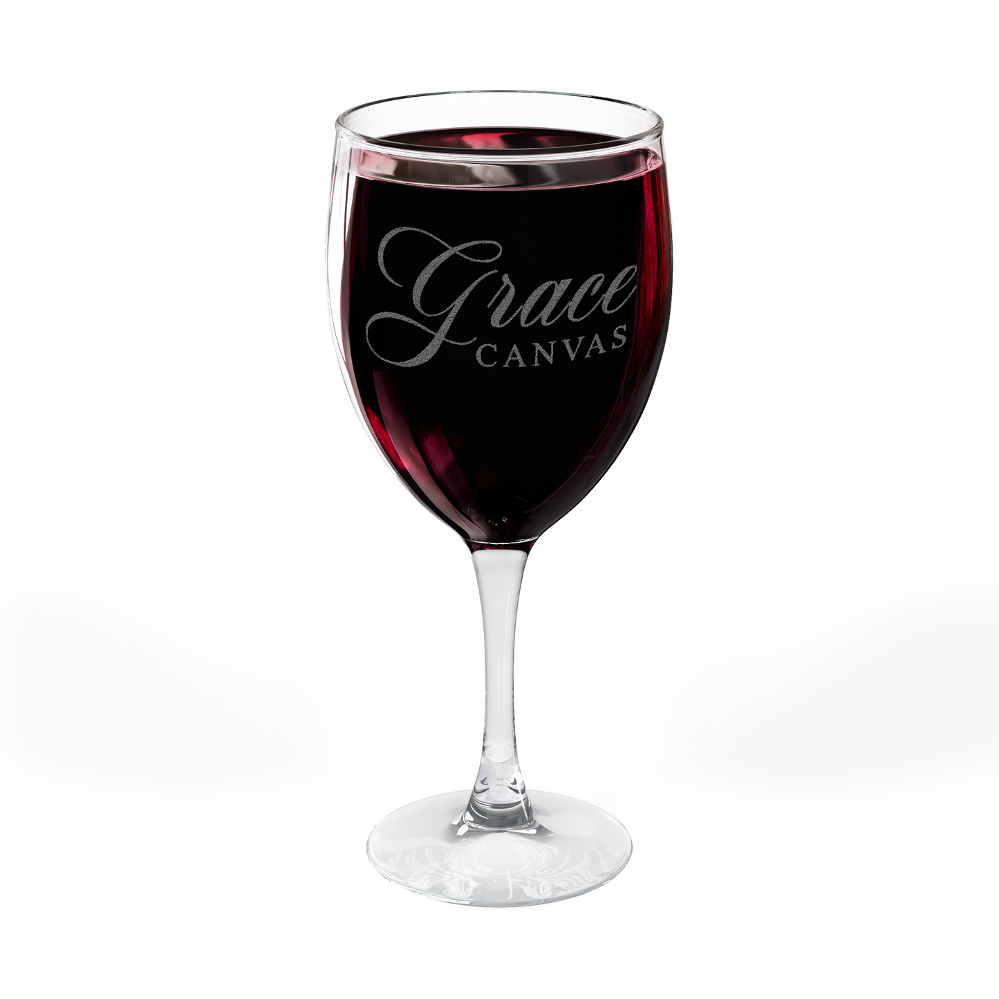 Engraved 10.5oz Wine Glass